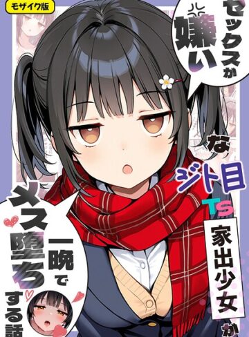 【悪魔ほろほろ】セックスが嫌いなジト目TS家出少女が一晩でメス堕ちする話 モザイク版 Genreフルカラー 評価